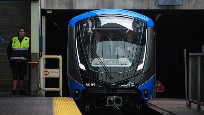 Inauguration des modèles Mark V pour le SkyTrain de Vancouver.