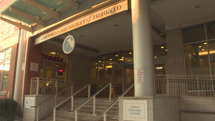 Les bureaux de la Société d'aide à l'enfance de Toronto.