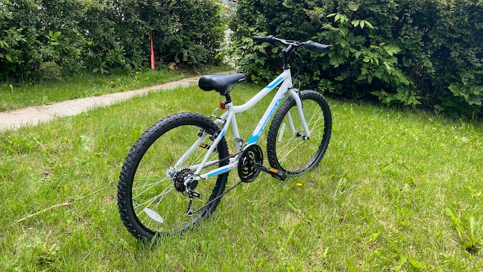 Un vélo.