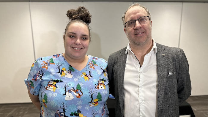Sophie Laprise et Benoît Cayouette.