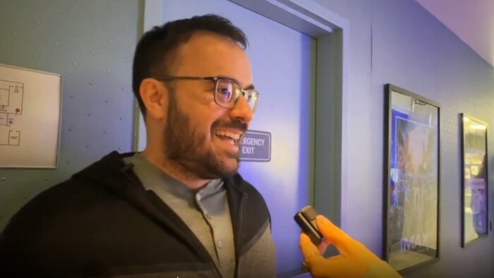 Daniel Bruneau au cinéma IMAX de Regina, en Saskatchewan, le 31 août 2026.