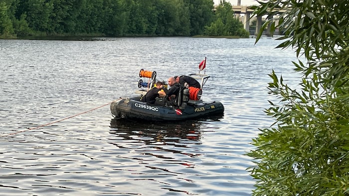 Cycliste tombée dans la rivière SaintCharles le corps retrouvé