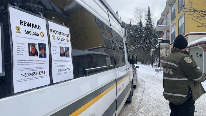 Un poste de commandement de la Sûreté du Québec.