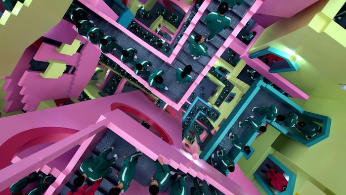 Photo d'un labyrinthe