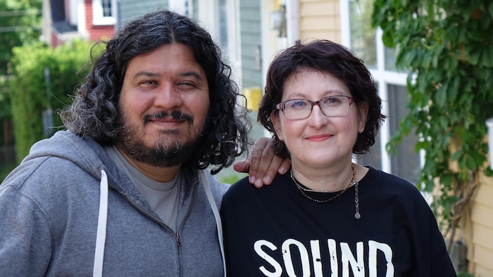 Alejandro Franco et Sarah Imrisek.