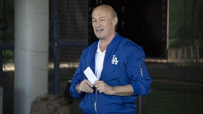Le président et chef de la direction des Dodgers de Los Angeles, Stan Kasten.