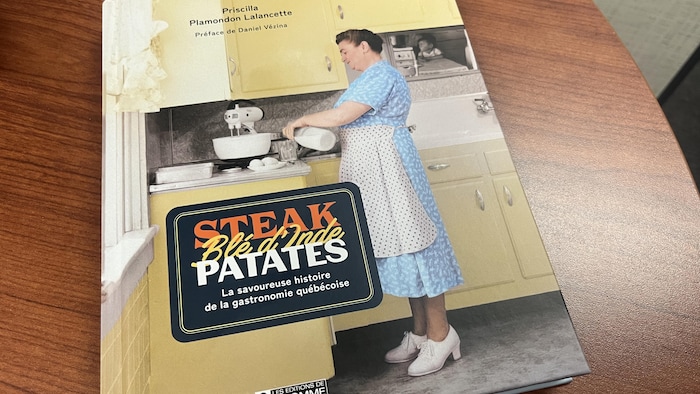 Le livre Steak blé d’Inde patates.