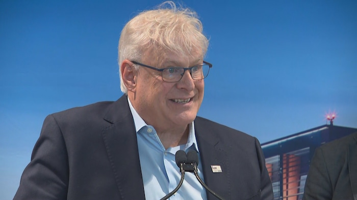 Stéphane Poirier, président et chef de la direction de l'aéroport Jean-Lesage.