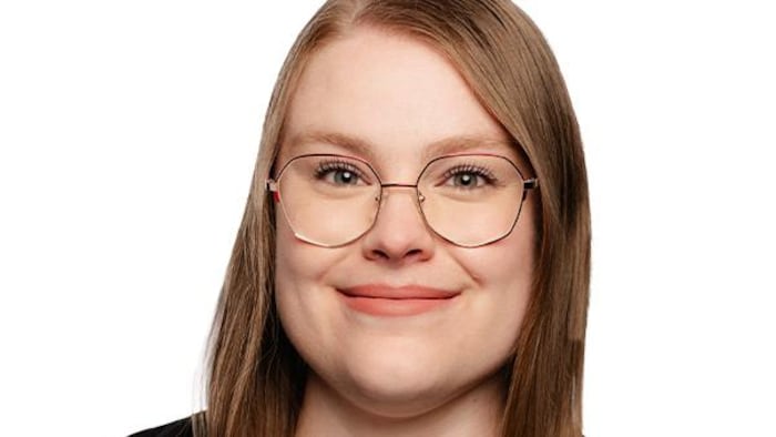 La candidate de Québec solidaire, Stéphanie Poirier.