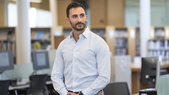 Minister Lecce in a school. 