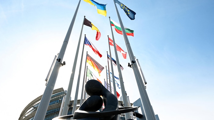Des drapeaux européens