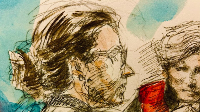 Une esquisse judiciaire du procès.