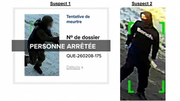 Les photos de deux suspects diffusées par le SPVQ