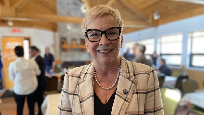 La députée d'Abitibi-Ouest, Suzanne Blais