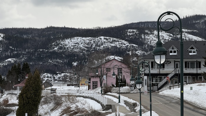 Tadoussac sous la neige.