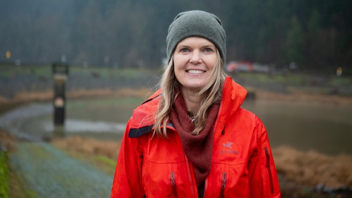 Tara Martin, professeure à l’Université de la Colombie-Britannique, à Abbotsford le 18 décembre 2025.
