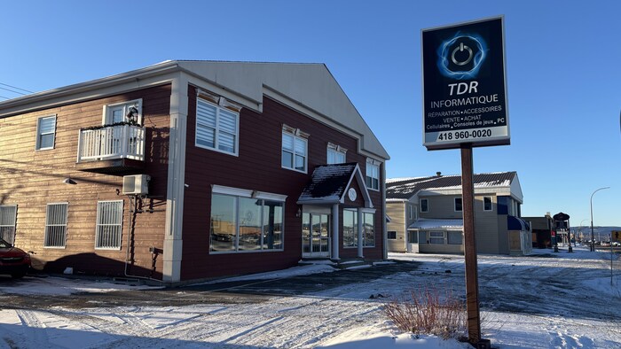 L’entreprise TDR Informatique à Sept-Îles.