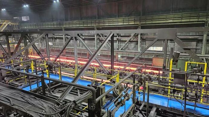 Une autre photo de l’intérieur du centre industriel Tenaris à Sault-Sainte-Marie.