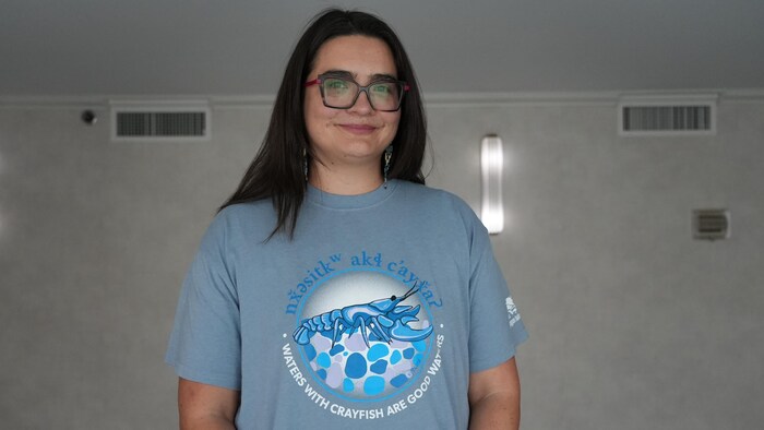Tessa Terbasket à Kelowna, le 23 mars 2026.