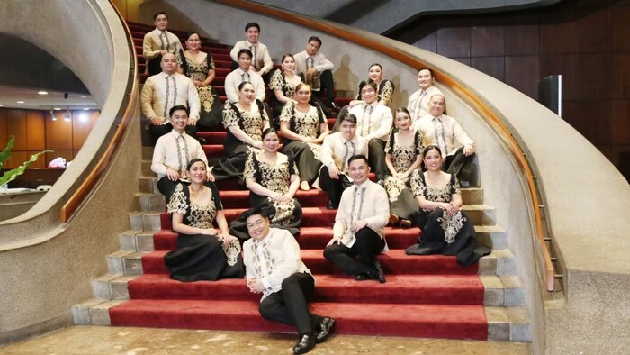 Le groupe The Philippine Madrigal Singers.