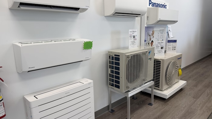 thermopompes et climatiseurs. 