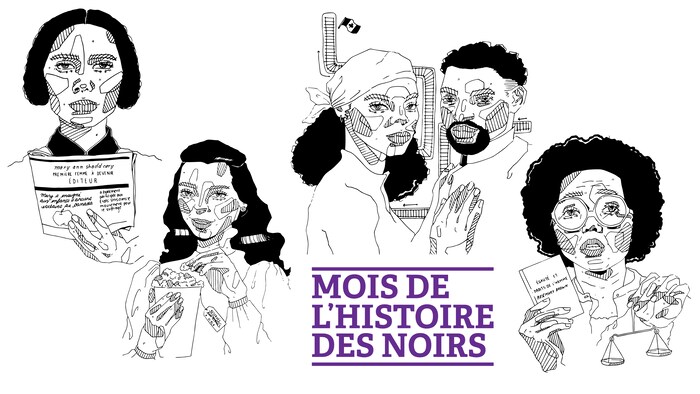Les illustrations de femmes noires emblématiques de Thirsta Sémajuste.