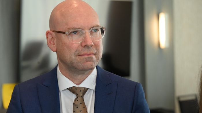 Le président du conseil d'administration du Réseau de santé Vitalité, Thomas Soucy.