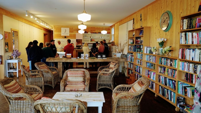 L'Espace Métis, vu de l'intérieur.