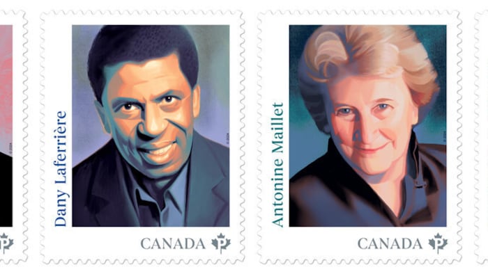 Les cinq timbres annoncés par Postes Canada.