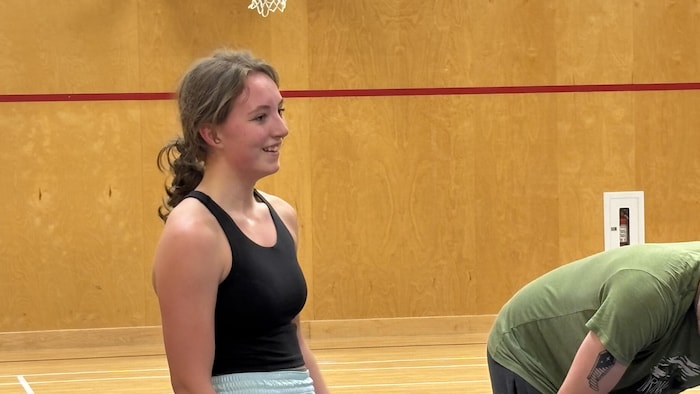 Emma Pedersen, lutteuse de l'équipe des Territoires du Nord-Ouest