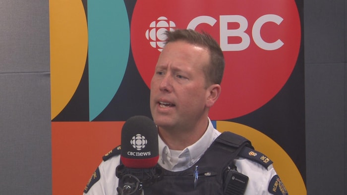Byron Donovan, chef intérimaire du Détachement de la GRC de Yellowknife.