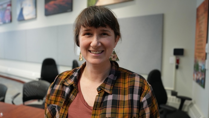 Dawn Tremblay, souriante, le 21 janvier 2025, à Yellowknife.