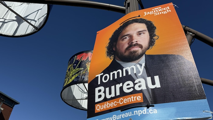 Une affiche de Tommy Bureau.