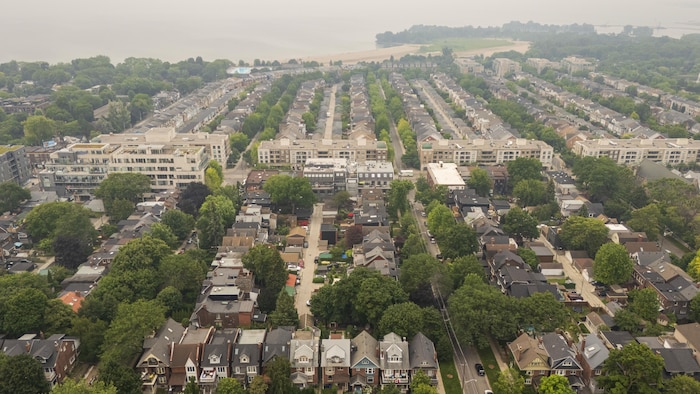 Toronto sous la pollution.