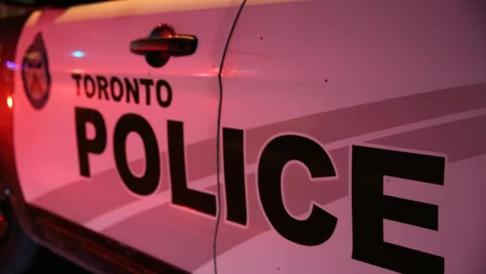 Une voiture de police de Toronto.
