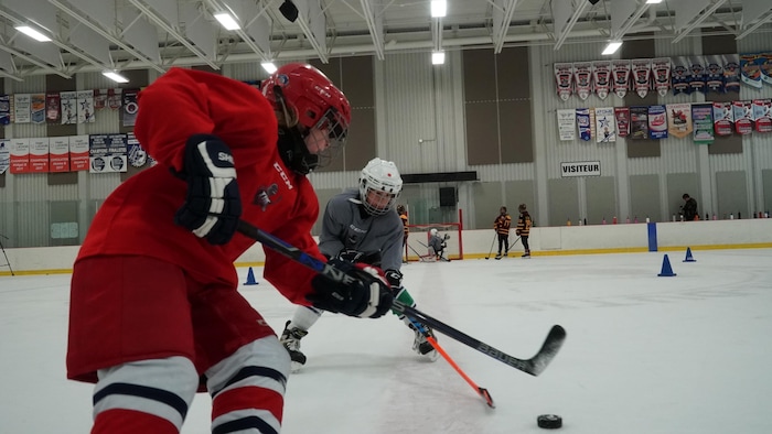 Du hockey féminin pour les jeunes en Beauce | Radio-Canada