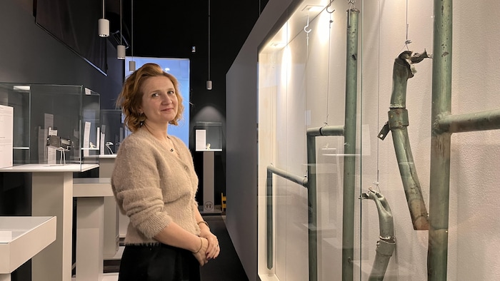 La directrice du War Childhood Museum, Amina Krvavac.