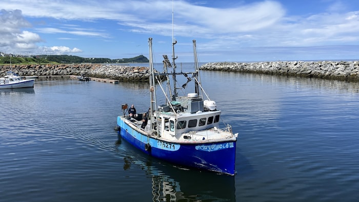 Le bateau de pêche de David Labrie