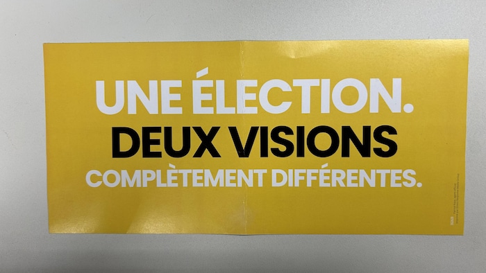 Un tract politique.