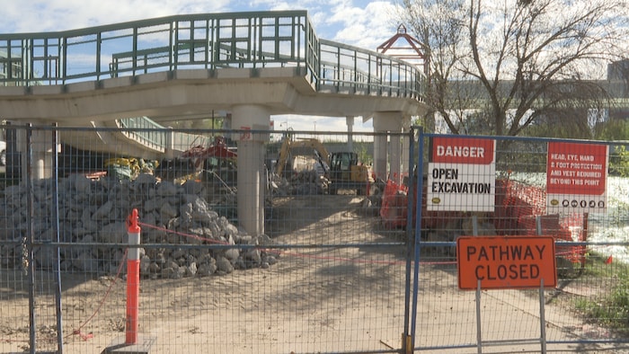 Un chantier de construction.