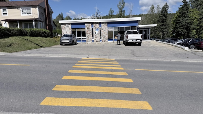 Traverse scolaire à Gaspé.