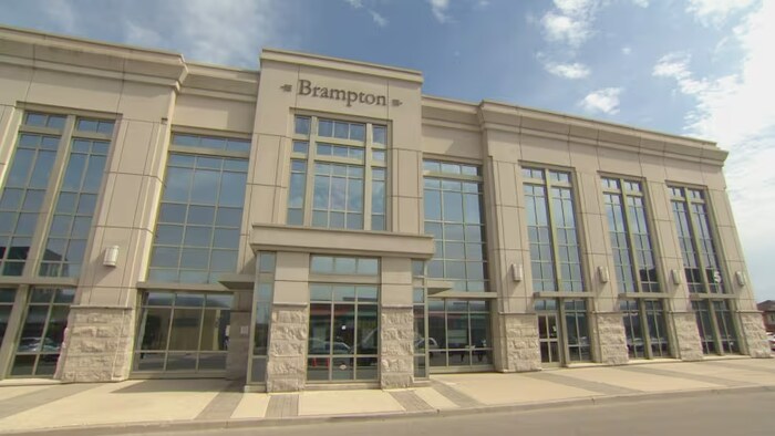 Le tribunal de Brampton.