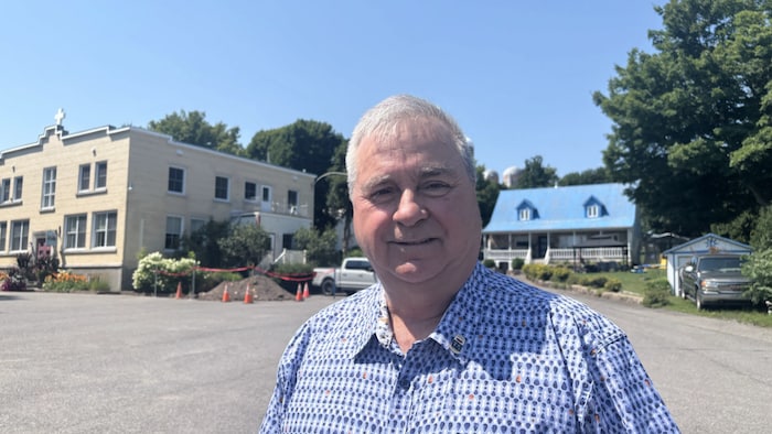 Jean Lapointe, préfet de la MRC de L'Île-d'Orléans et maire de Saint-Jean-de-l'Île-d'Orléans.