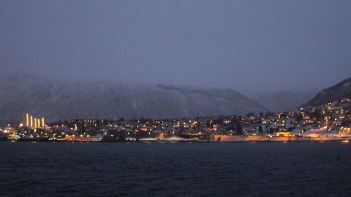 The city of Tromso in Arctic Norway. (Eilís Quinn/Eye on the Arctic)