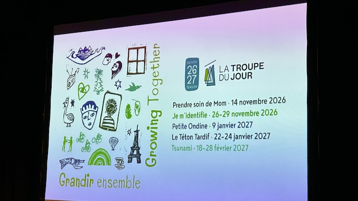 Les noms de pièces qui seront présentées au cours de la 41e saison de la Troupe du Jour. 