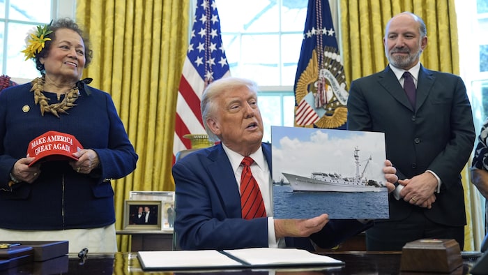 Donald Trump et Howard Lutnick.