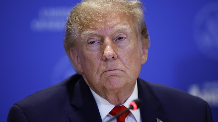 Le président américain, Donald Trump