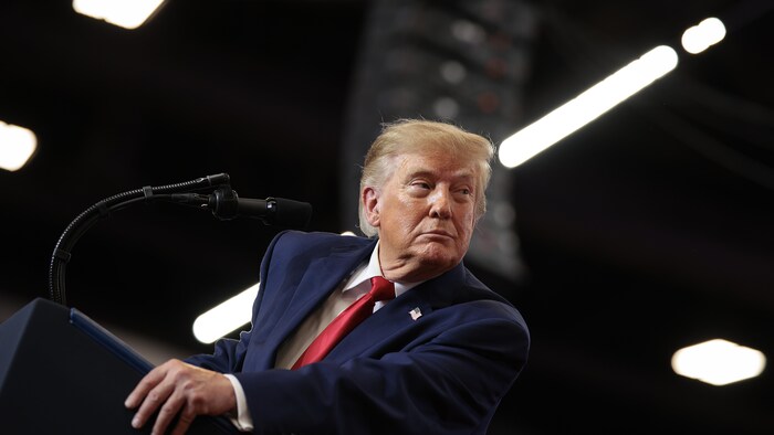 Le président américain Donald Trump