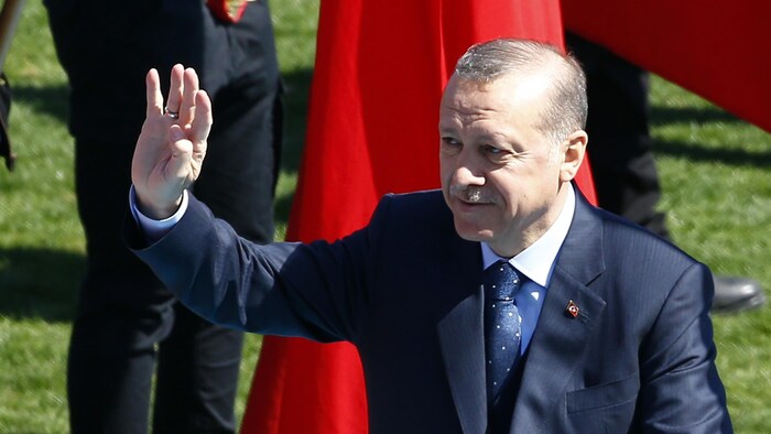 Le président turc Recep Tayyip Erdogan, 