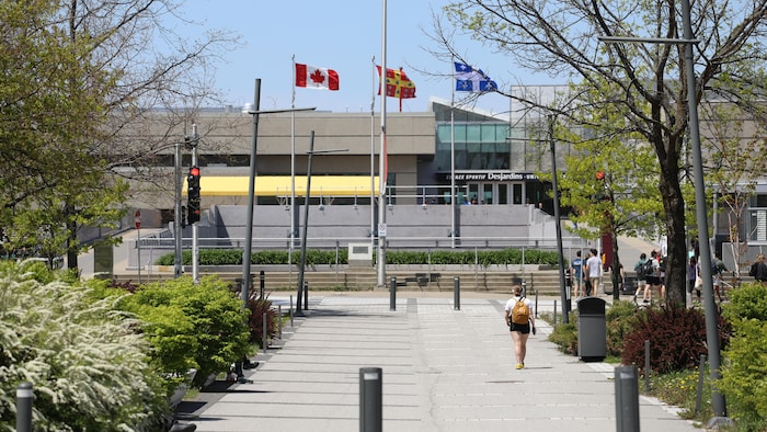 Une image du campus de l'Université Laval.